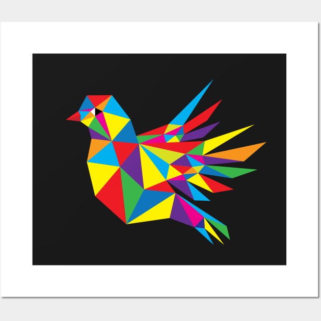 Modern Bird Wall Art by martinussumbaji